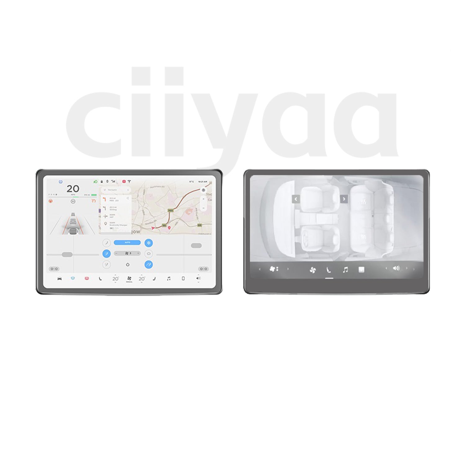 Tempered Glass Screen Protector for Tesla Model Y Juniper 2025