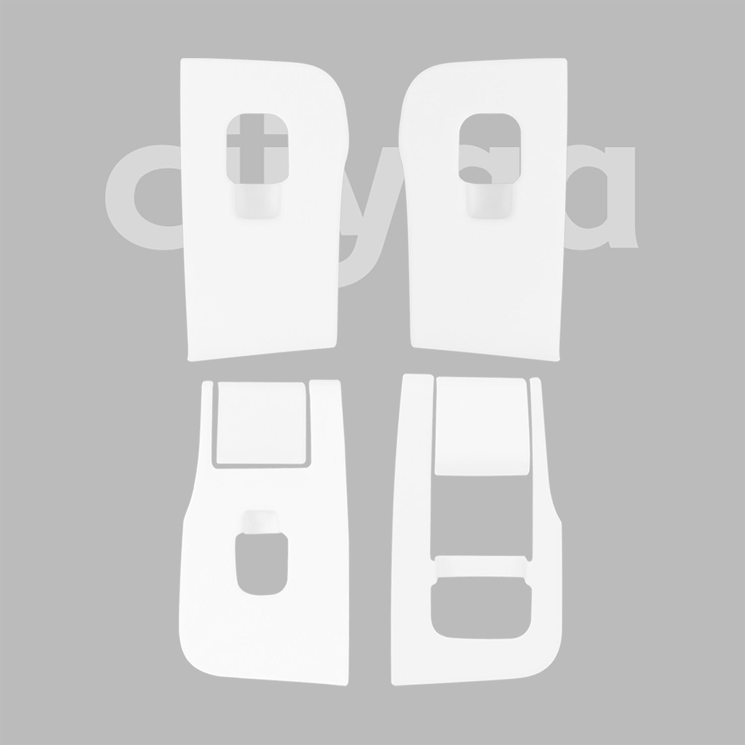 PureDeco Window Button Cover for Tesla Model Y Juniper 2025