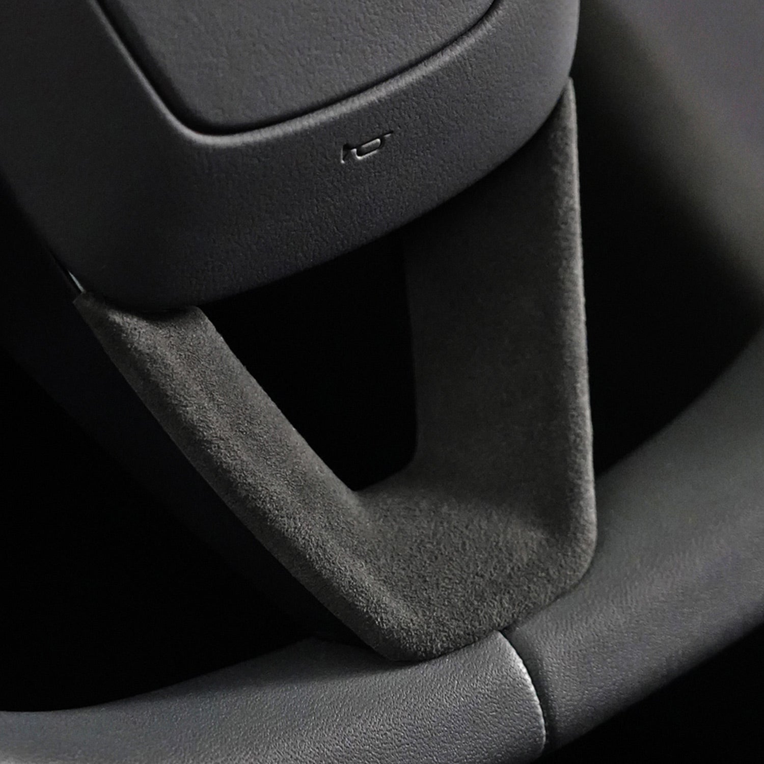 Alcantara Rear Air Outlet Cover Sticker for Tesla Model Y Juniper 2025