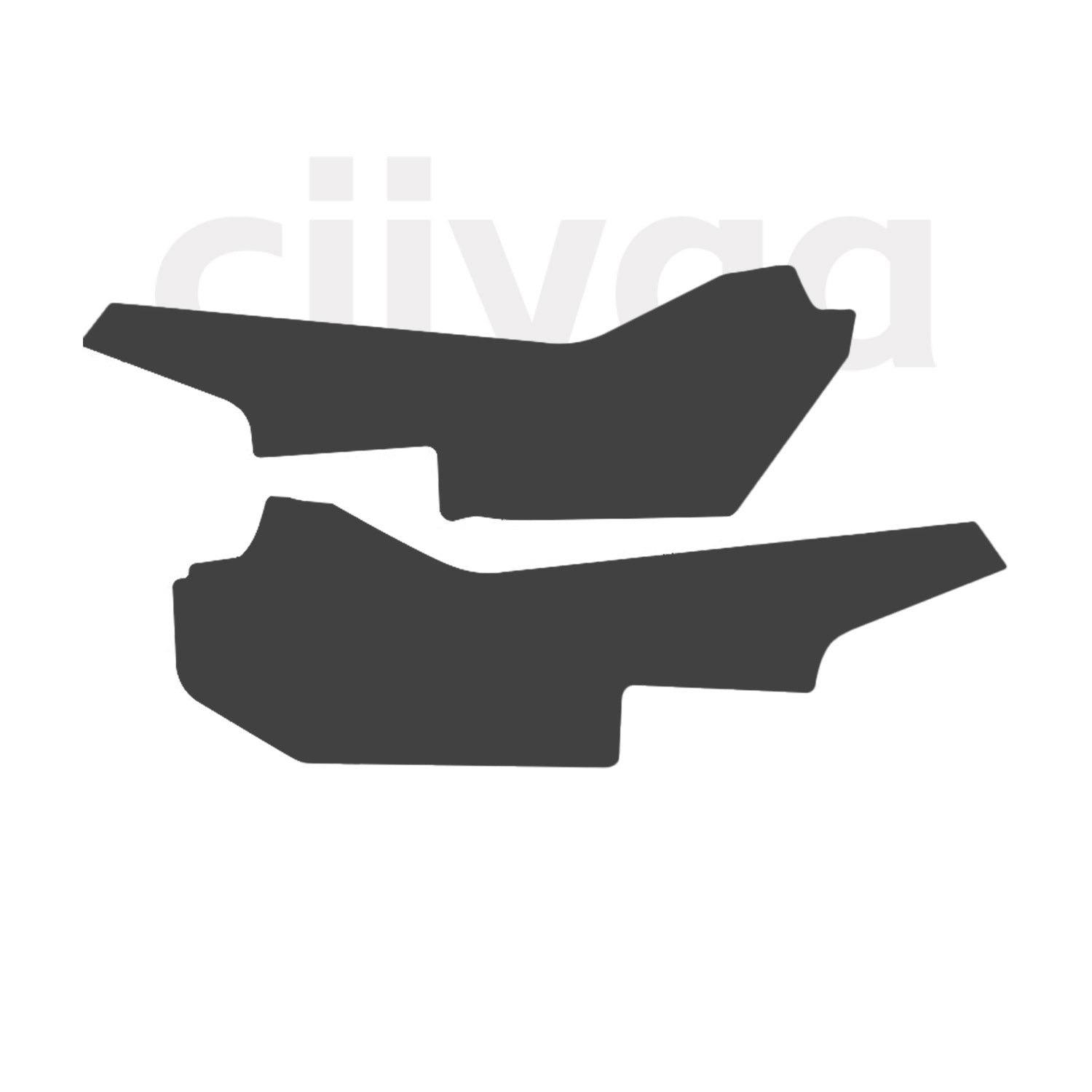 Center Console Side Anti-Kick Mats for Tesla Model Y Juniper 2025