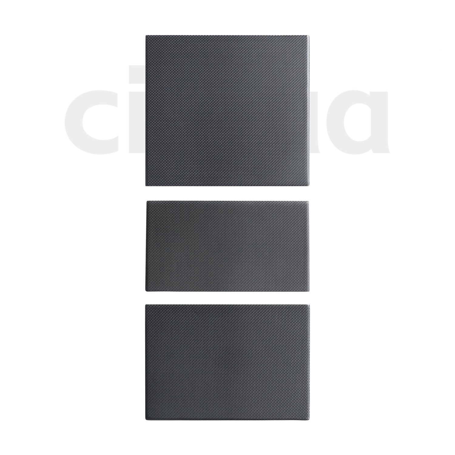 Carbon Fiber Center Console Sticker for Tesla Model 3 Highland 2025 2024