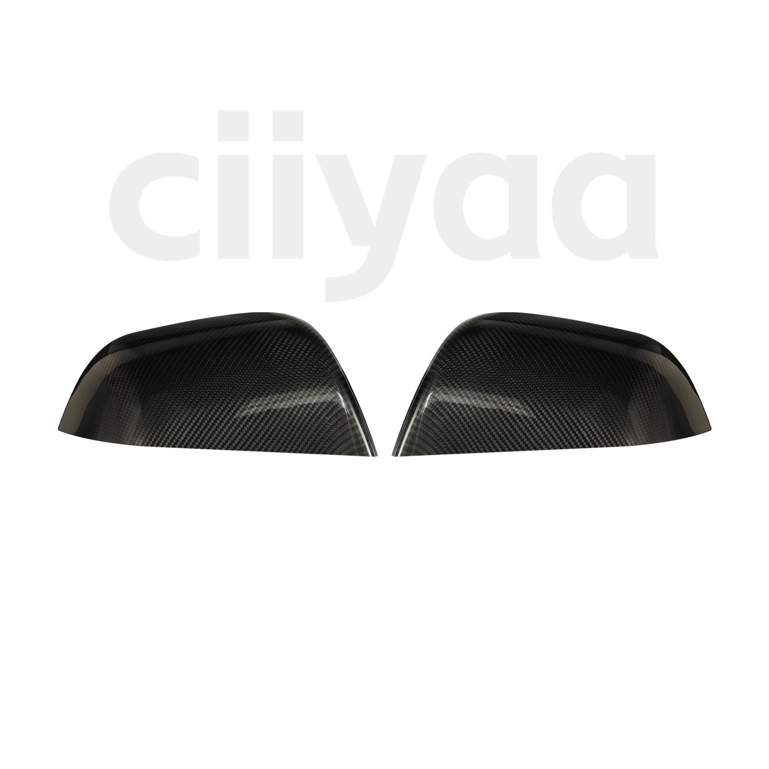 Carbon Fiber Rearview Mirror Cover for Tesla Model 3 Highland 2025 2024