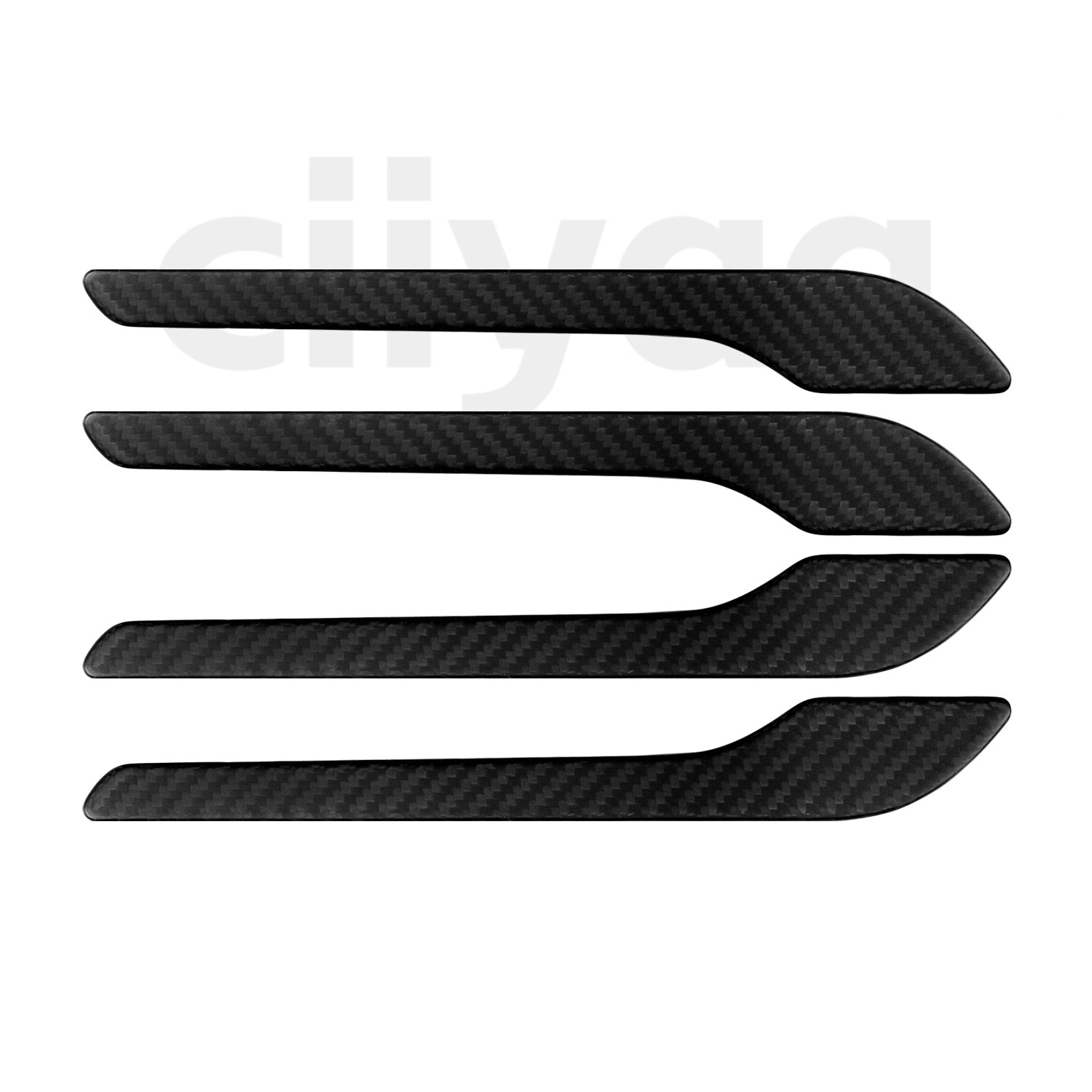 Carbon Fiber Outside Door Handle Sticker for Tesla Model 3 Highland 2025 2024