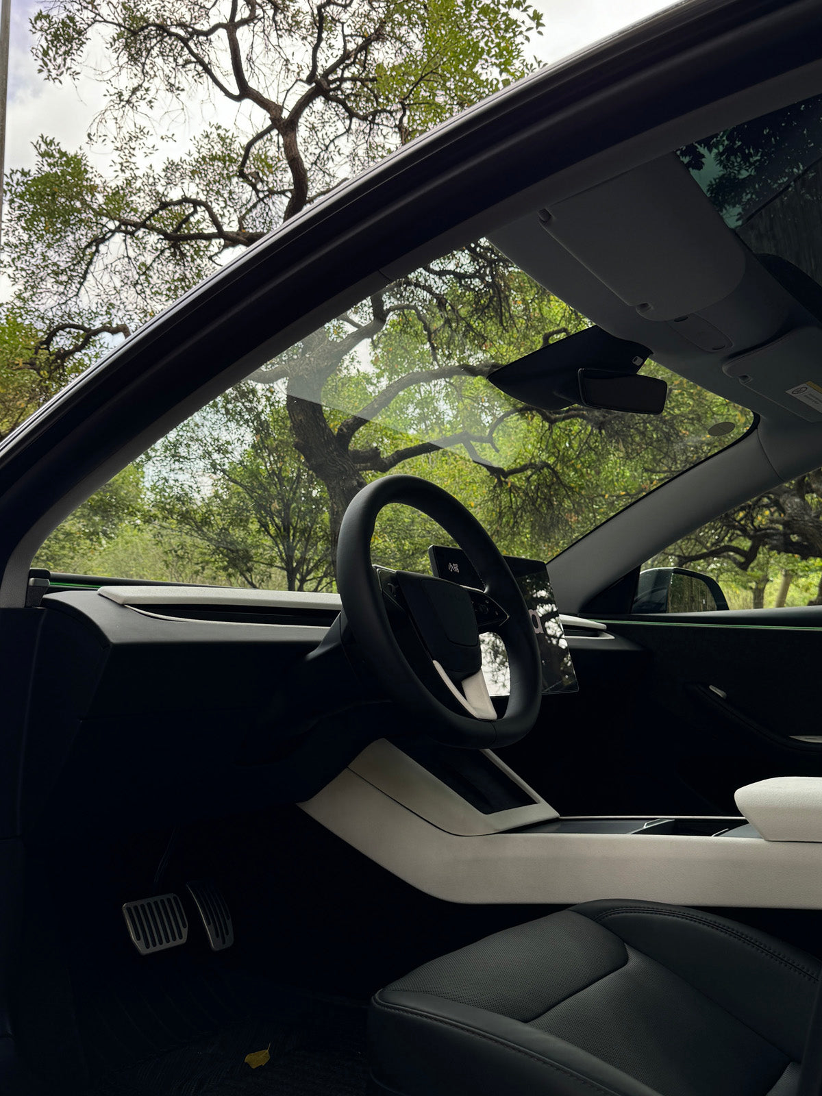 CiyaSuede Armrest Cover for Tesla Model 3 Highland 2025 2024