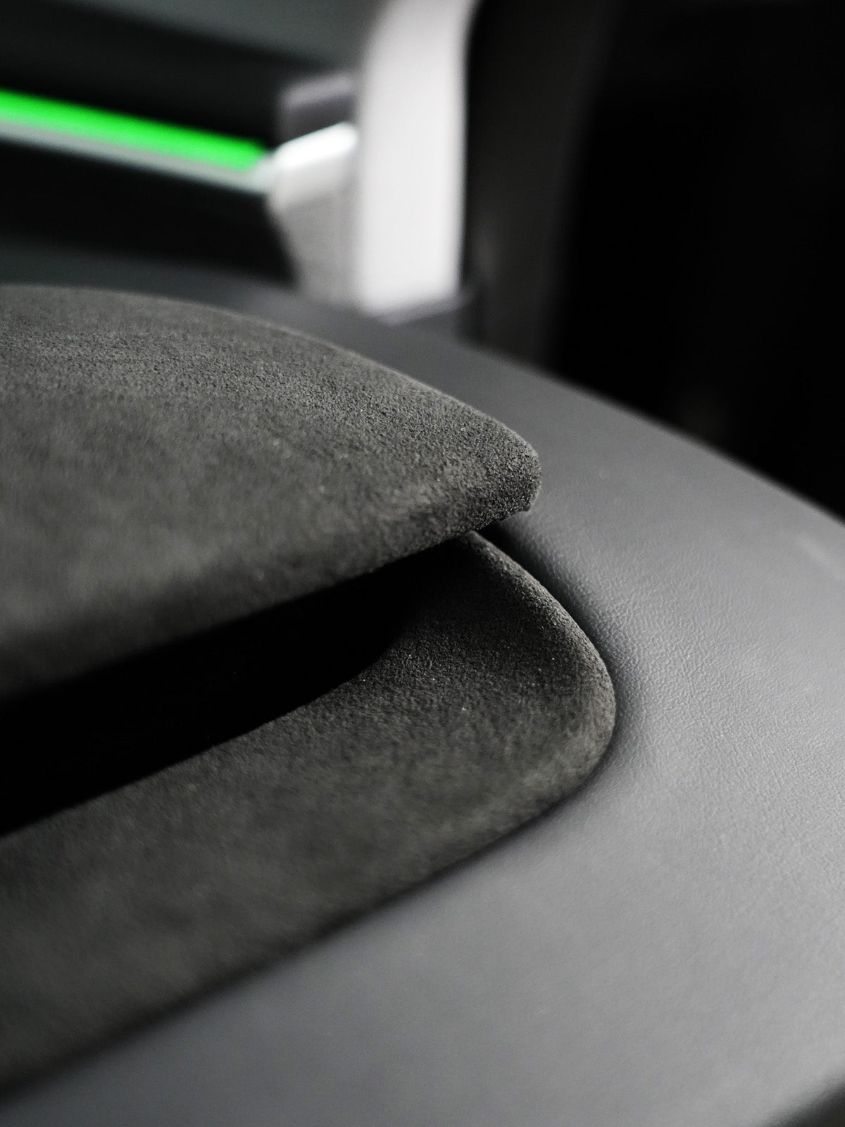 Alcantara Dashboard Vent Trim for Tesla Model Y Juniper 2025