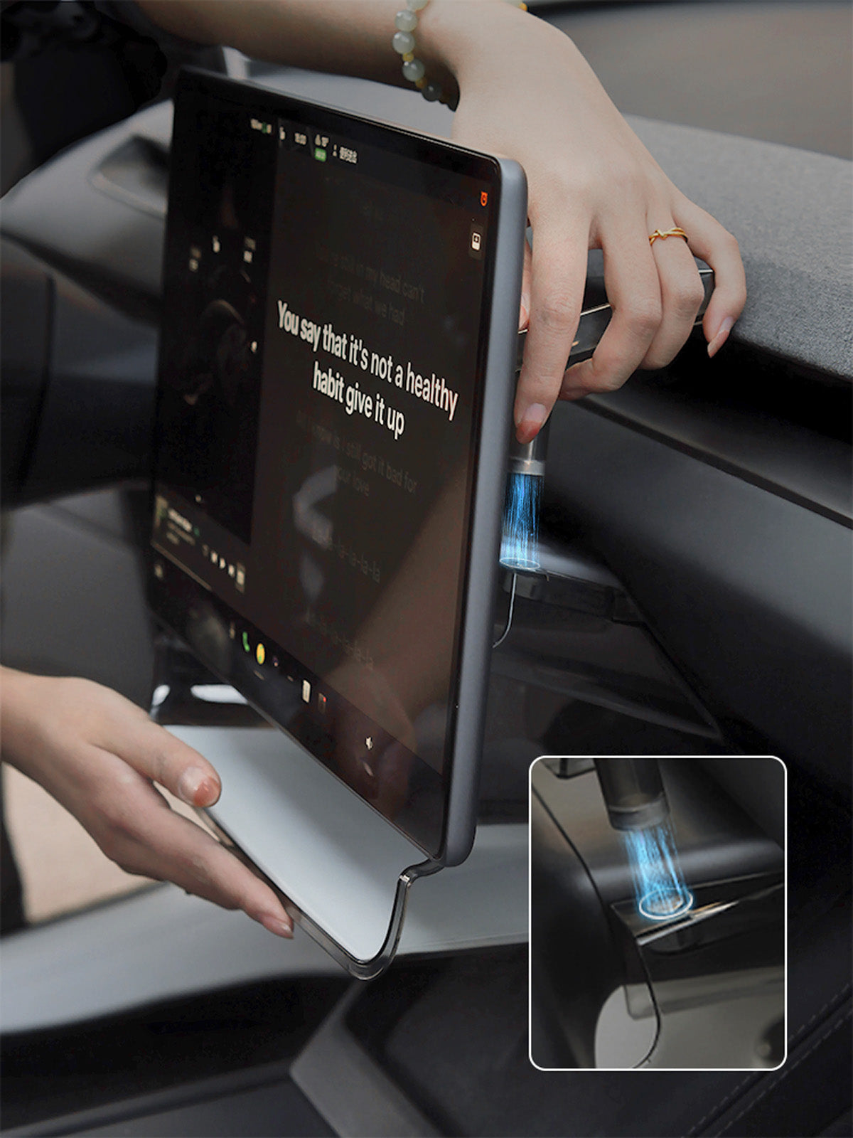 Under Screen Storage Box Pro for Tesla Model 3 Highland 2025 2024