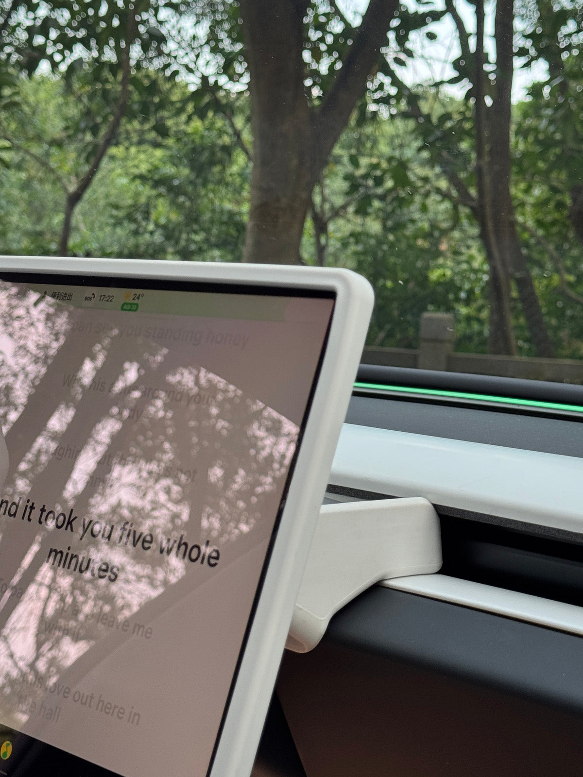 Soft Full Screen Frame for Tesla Model 3 Highland 2025 2024