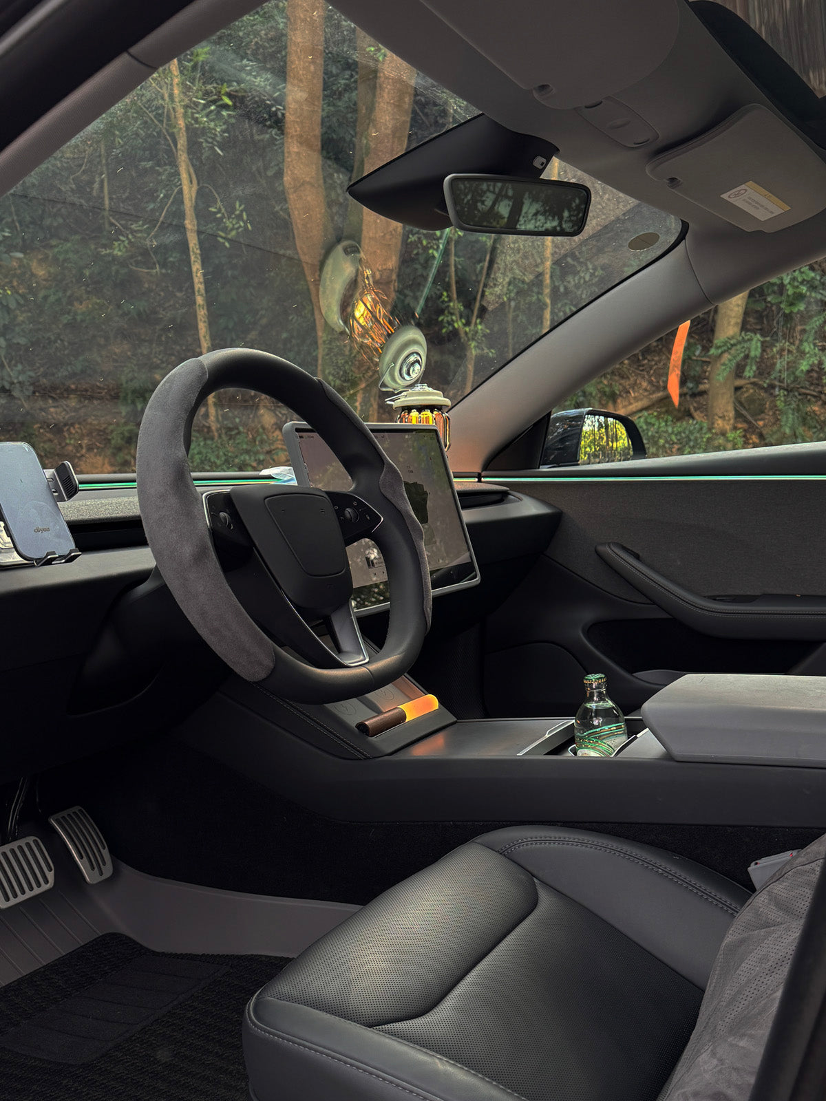 Soft Rearview Mirror for Tesla Model 3 Highland 2025 2024