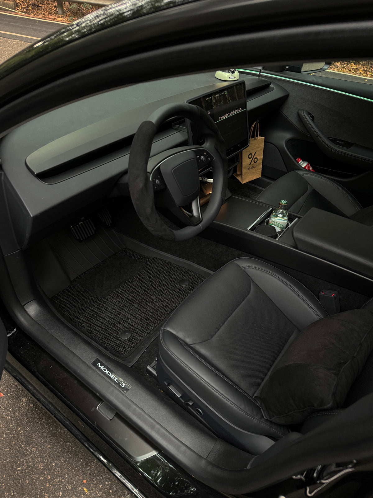 Soft Armrest Cover for Tesla Model 3 Highland 2025 2024