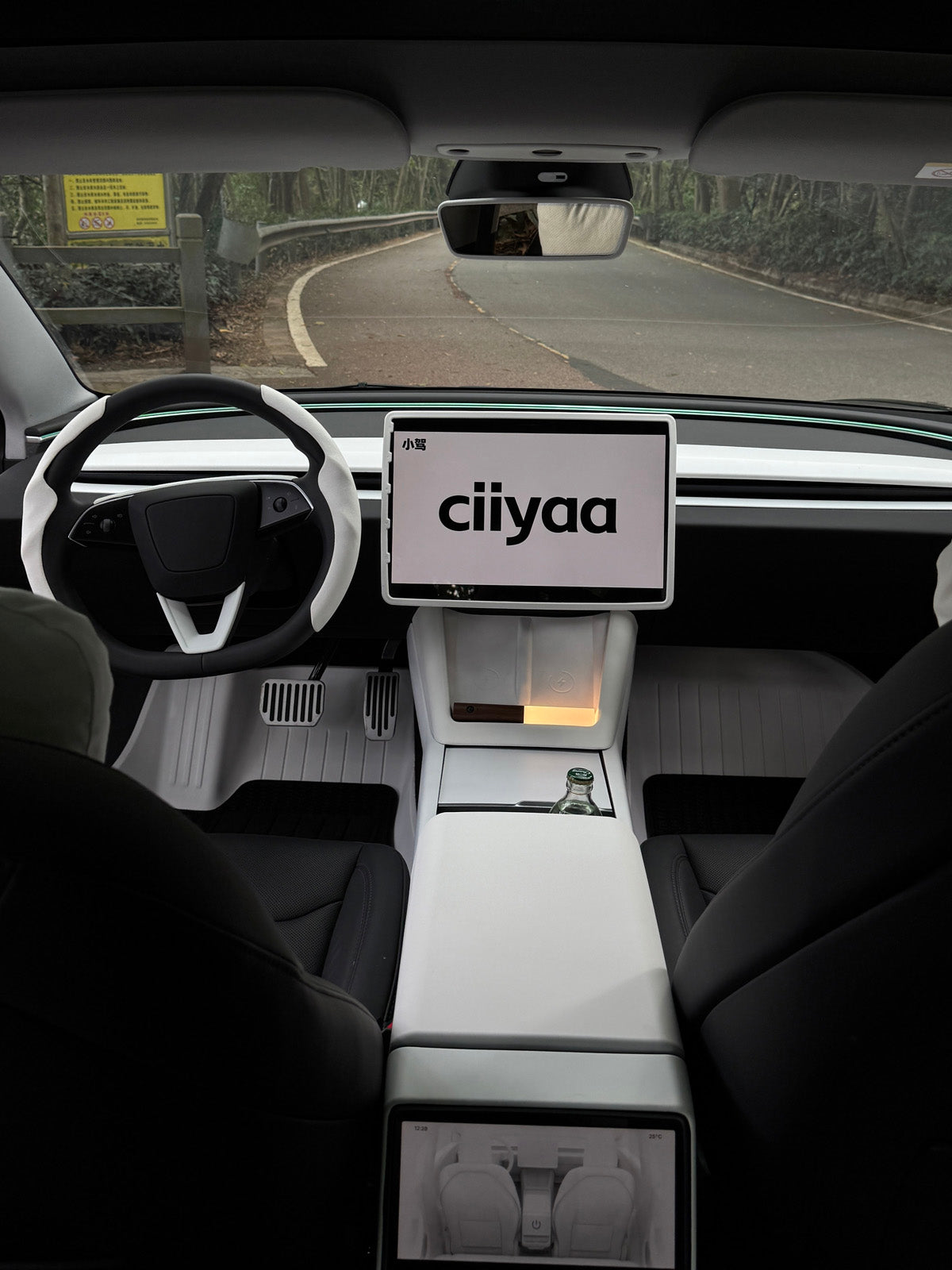 PureDeco Dashboard Vent Trim for Tesla Model Y Juniper 2025