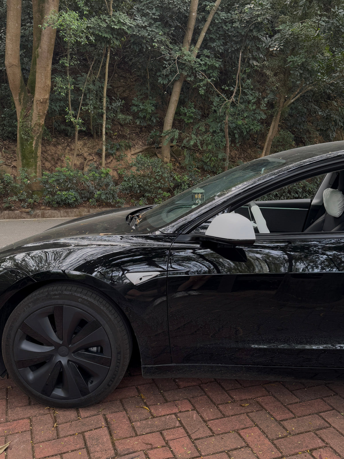 PureDeco Side Camera Cover for Tesla Model 3 Highland 2025 2024