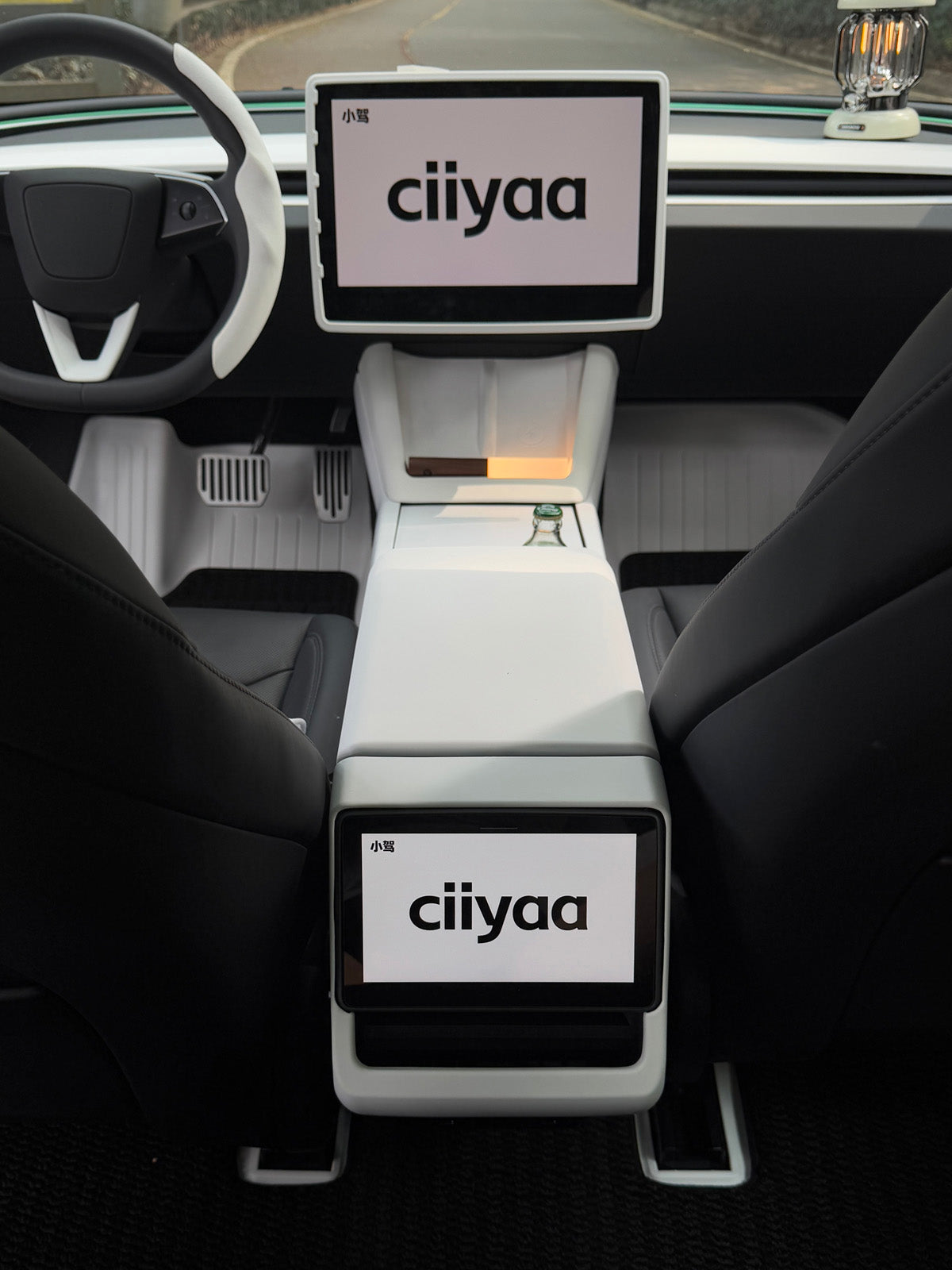 PureDeco Rear Air Outlet Cover for Tesla Model Y Juniper 2025