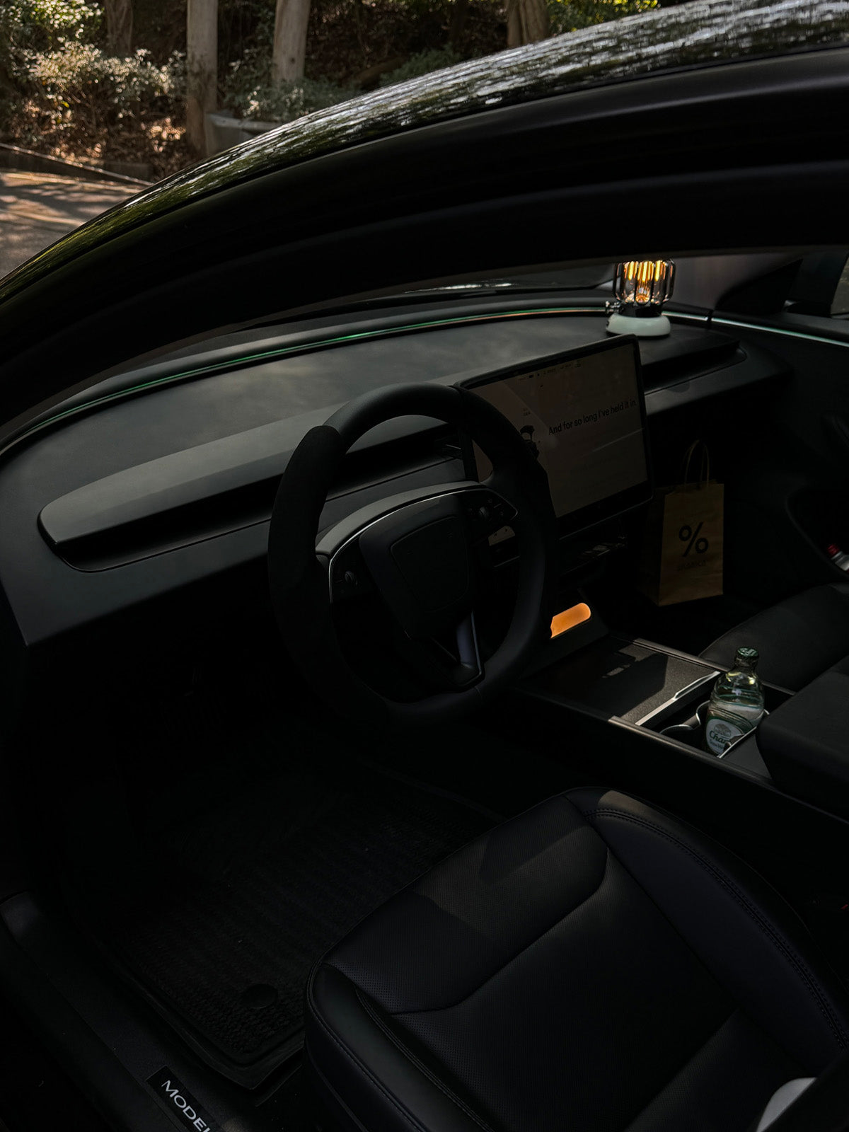 PureDeco Door Button Cover for Tesla Model Y Juniper 2025