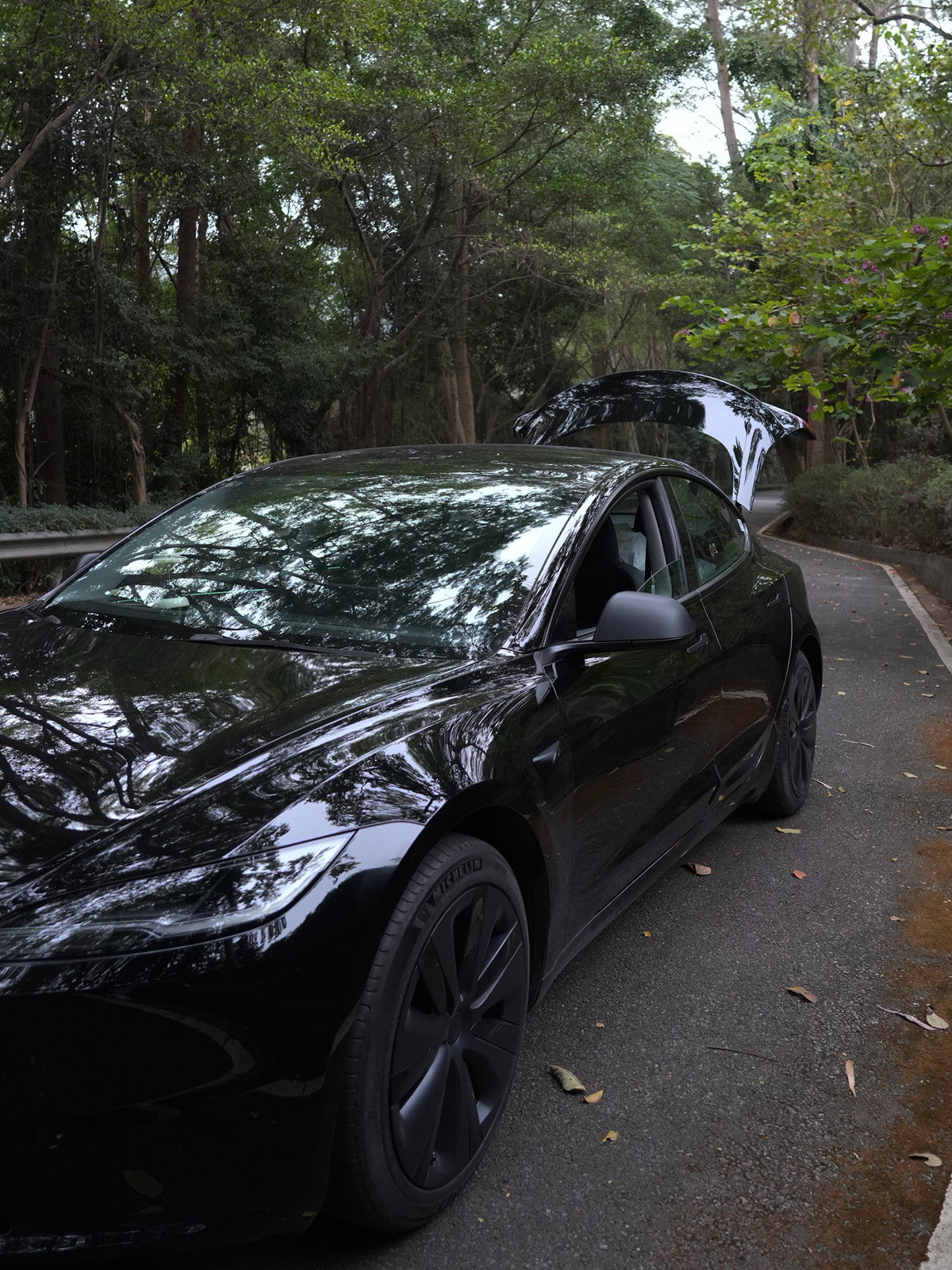 PureDeco Rear Air Outlet Cover for Tesla Model 3 Highland 2025 2024