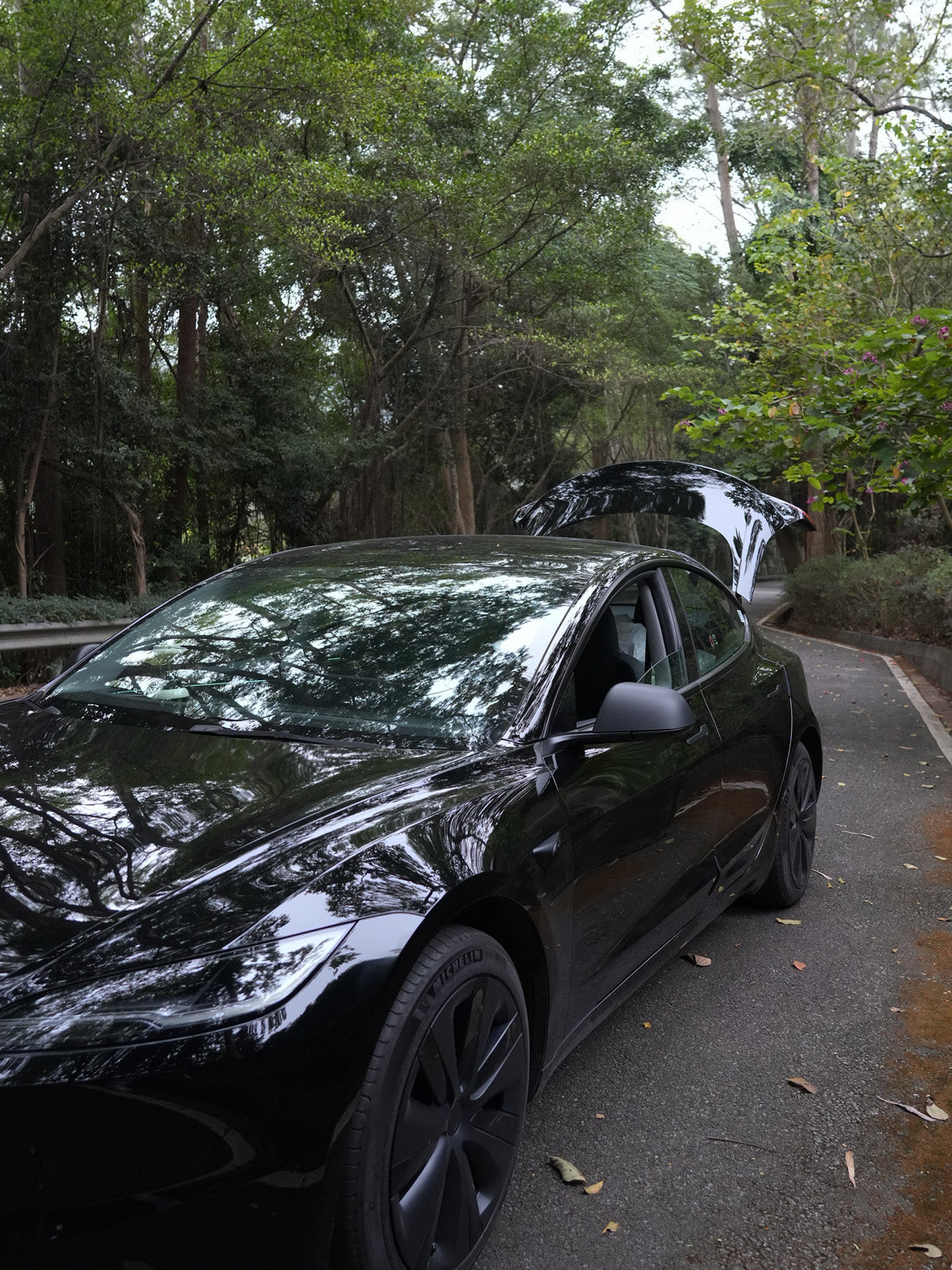 PureDeco Side Camera Cover for Tesla Model 3 Highland 2025 2024