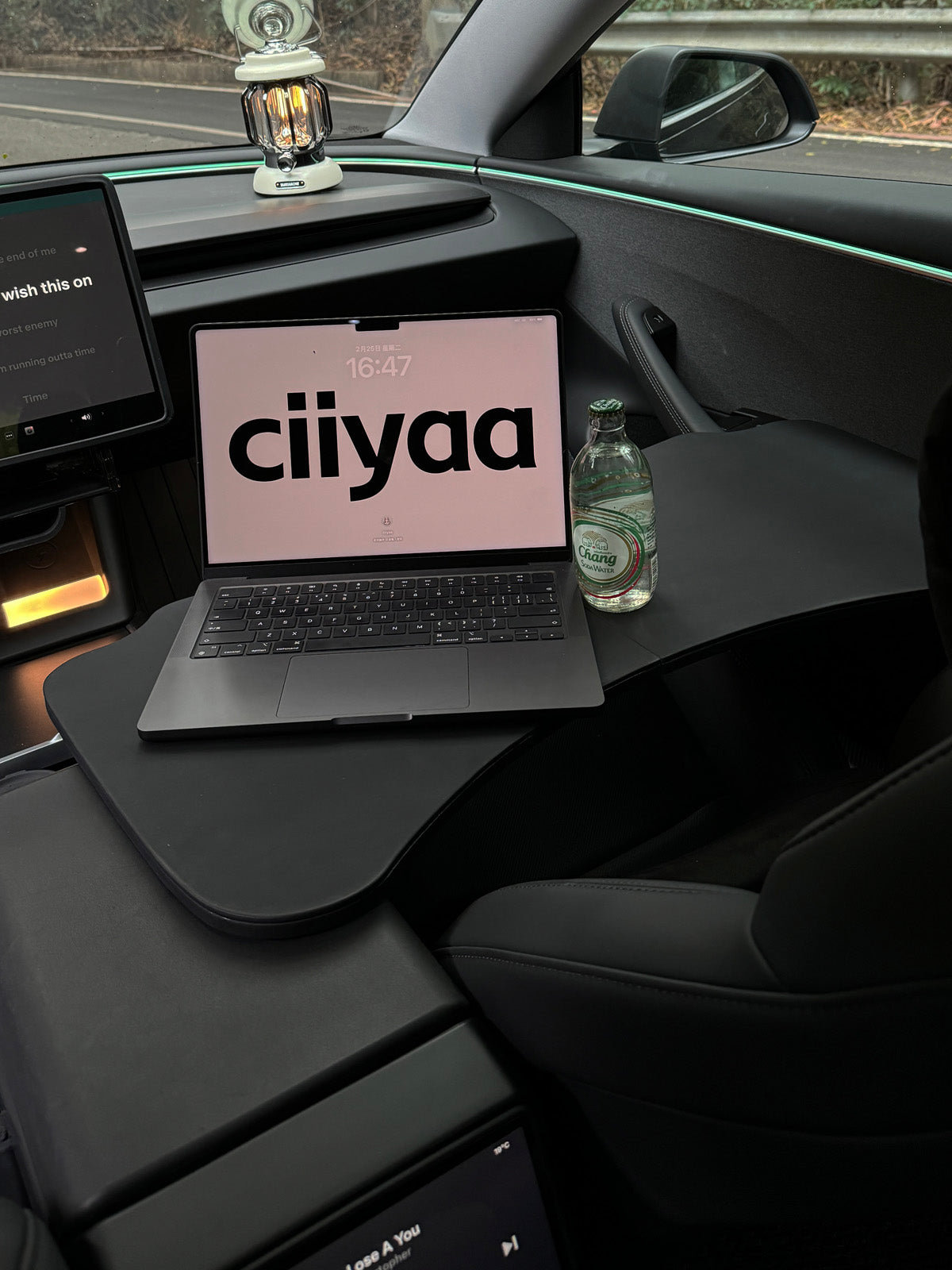 PureDeco Rear Air Outlet Cover for Tesla Model Y Juniper 2025